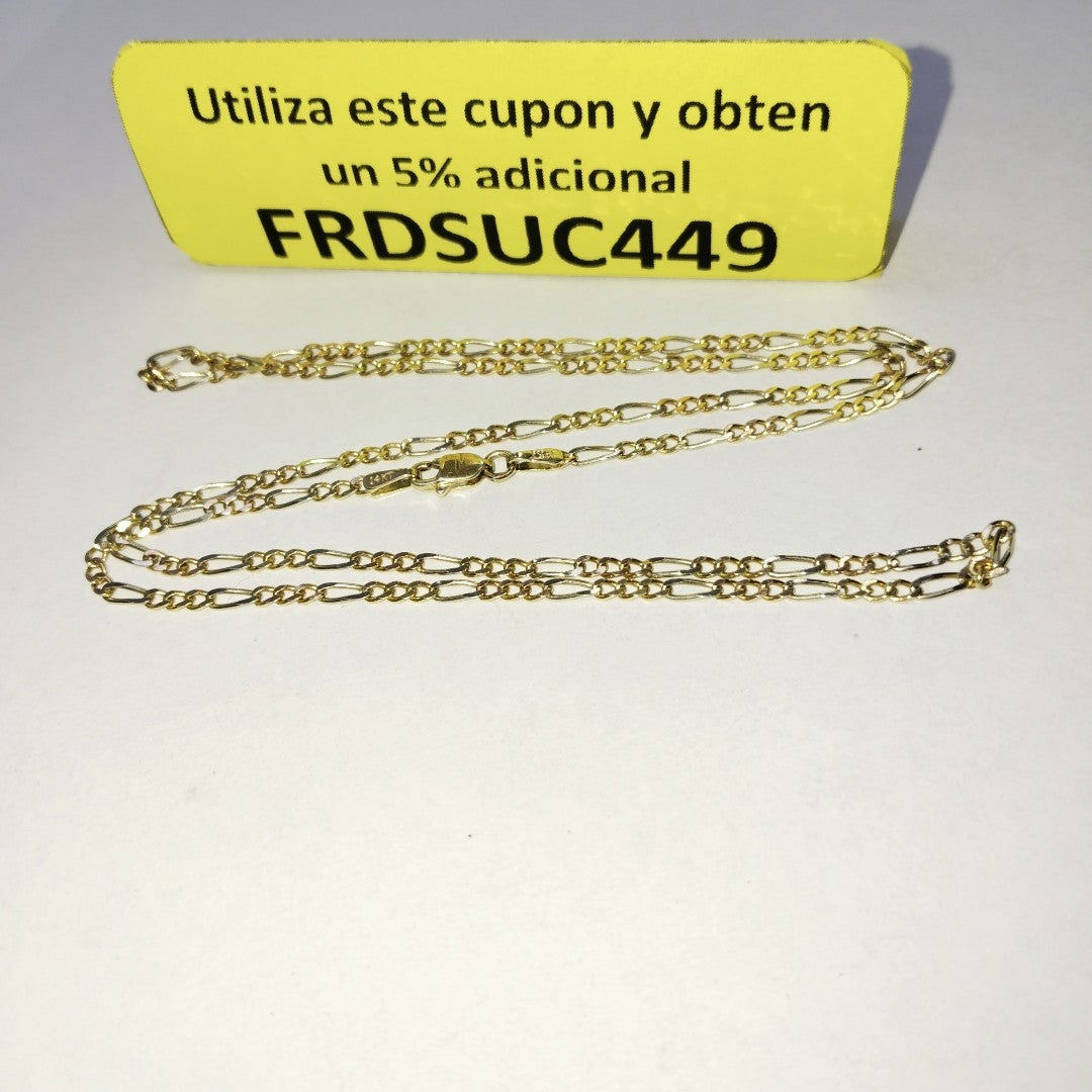 CADENA ORO 14 K 5.1 GRMS (SEMINUEVO)