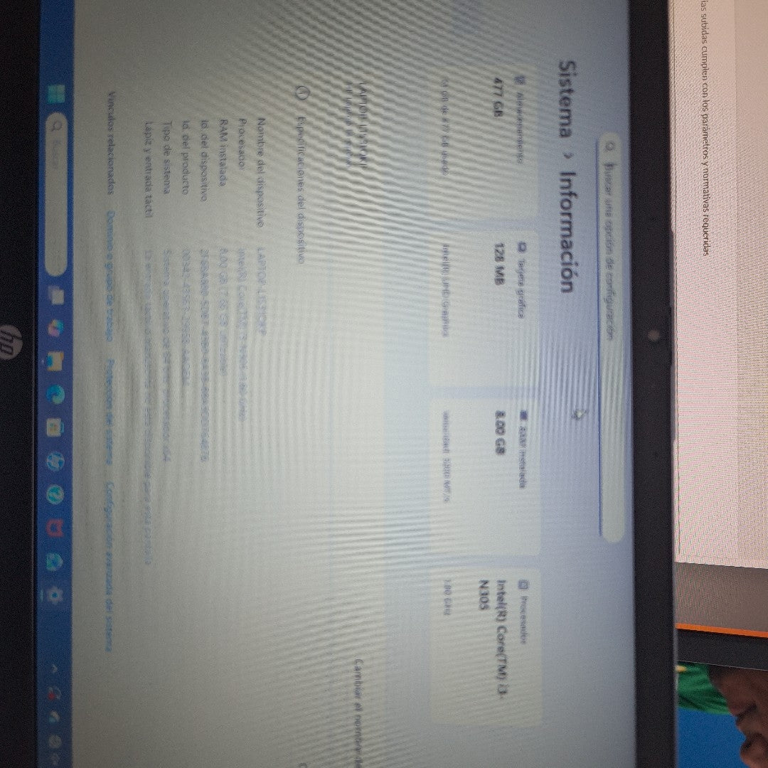 LAPTOP HP 14-EP0230LA (2025) 512 GB SSD 8 GB RAM (SEMINUEVO)