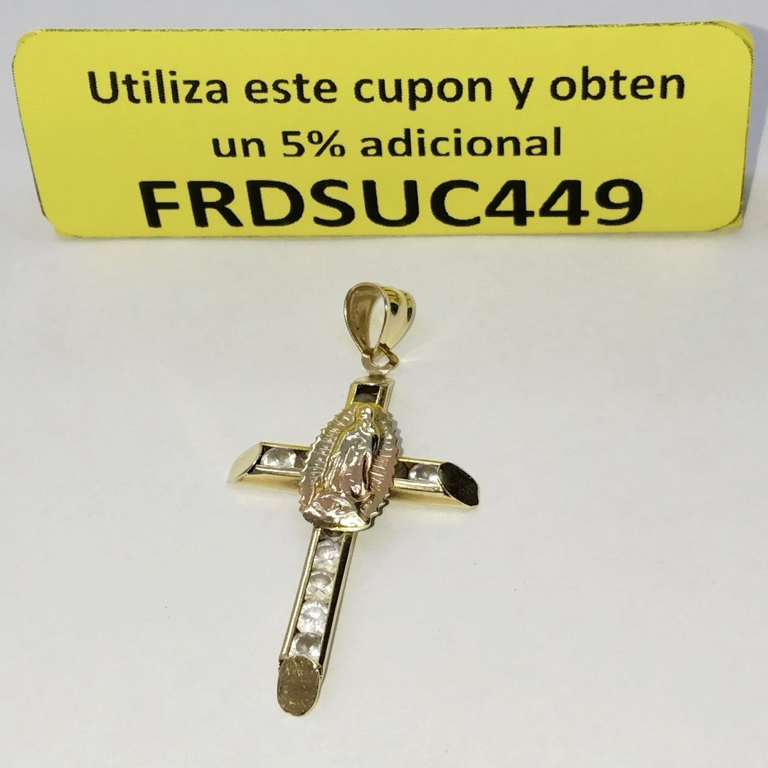 CRUZ, DIJE ORO 14 K 4.5 GRMS (SEMINUEVO)
