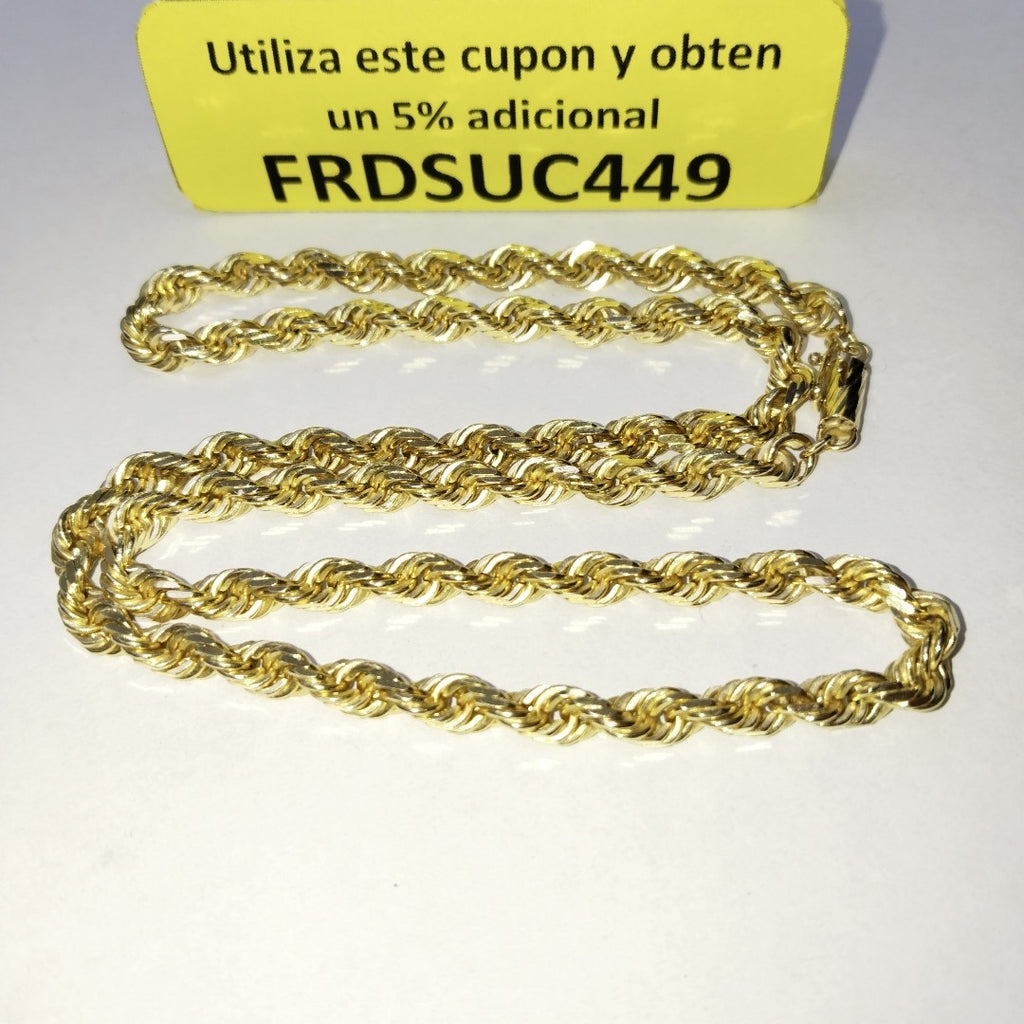 CADENA ORO 14 K 40.6 GRMS (SEMINUEVO)