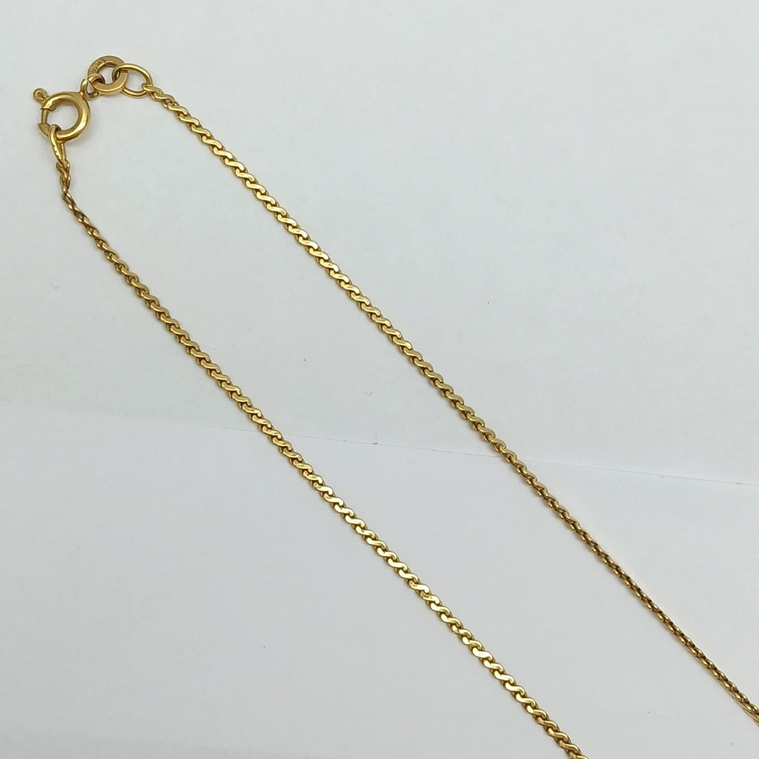 CADENA ORO 18 K 6.7 GRMS (SEMINUEVO)
