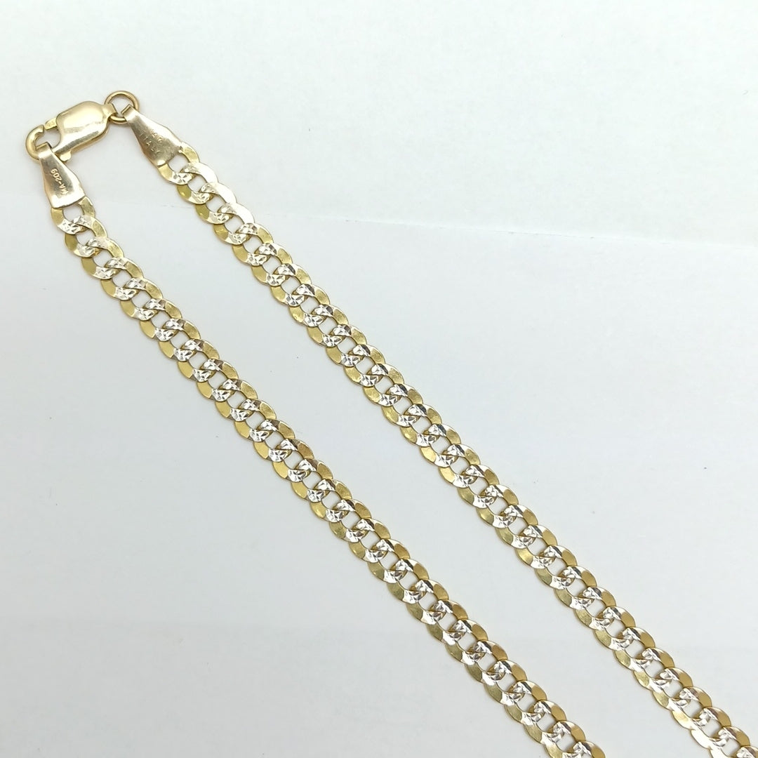 CADENA ORO,RODIADO 14 K 11,50 GRMS (SEMINUEVO)