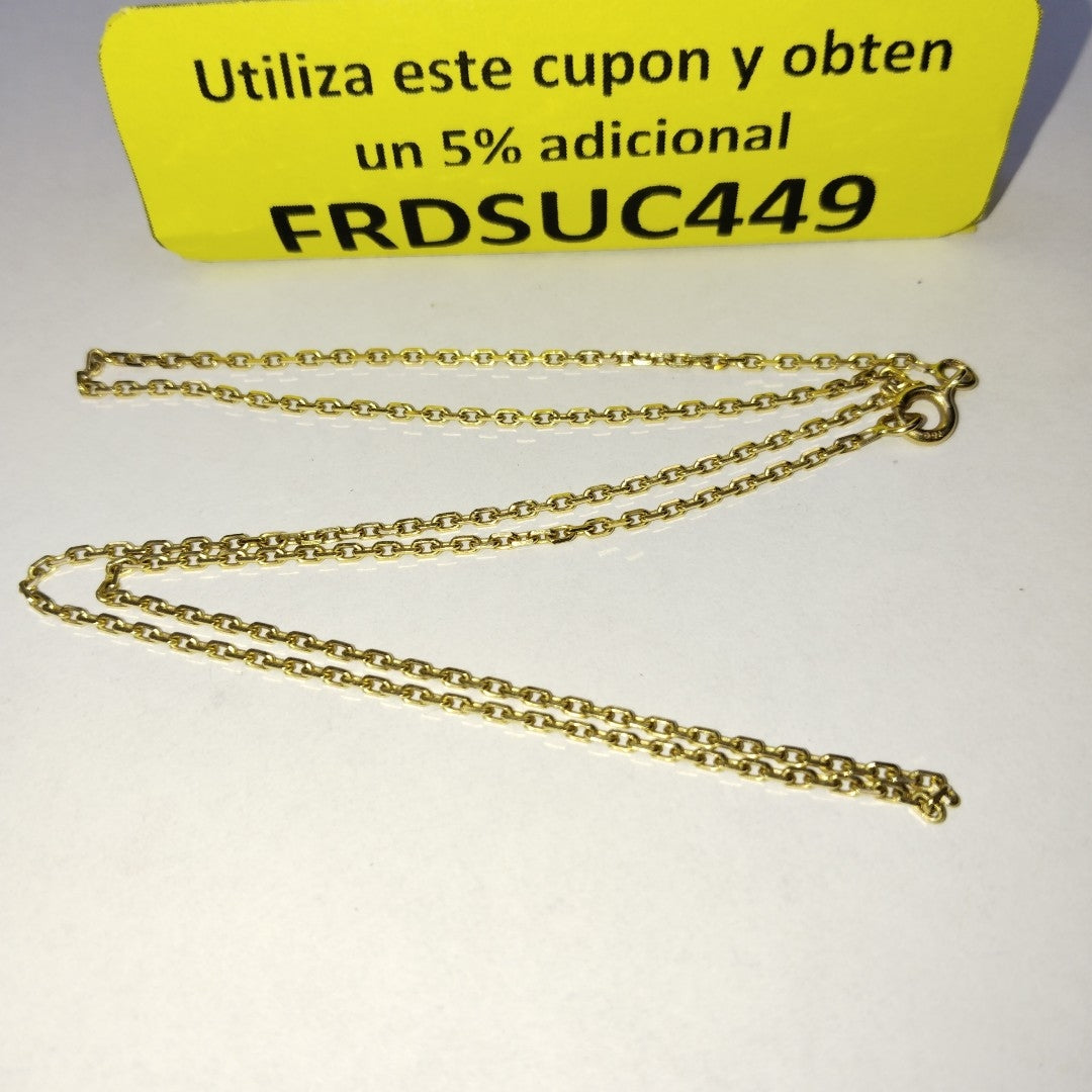 CADENA ORO 18 K 4.9 GRMS (SEMINUEVO)