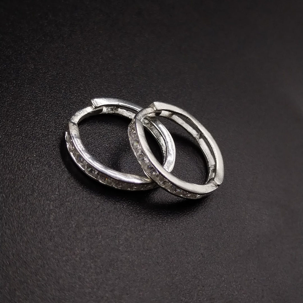 ARRACADAS C/CIRCONIAS PLATA .925 2.1 GR (NUEVO)