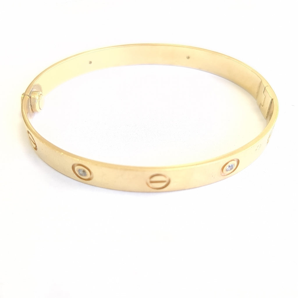 PULSERA RIGIDA ORO 14 K 20.3 GRMS (SEMINUEVO)