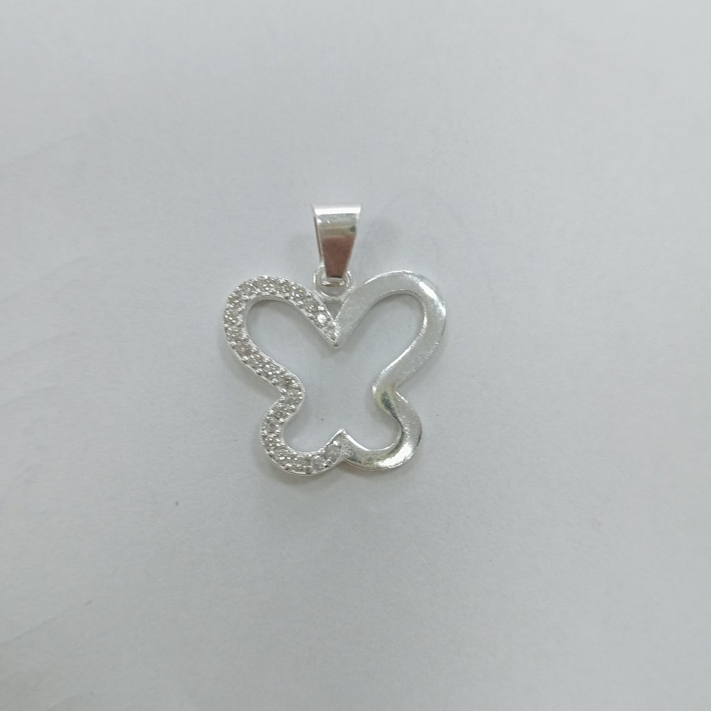 DIJE MARIPOSA C/CIRCONIAS PLATA .925 2.3 GR (NUEVO)