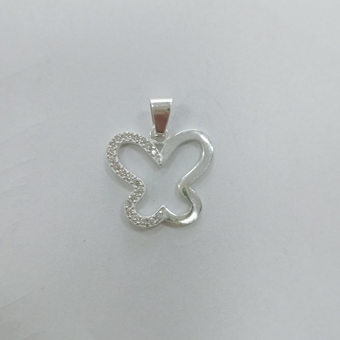 DIJE MARIPOSA C/CIRCONIAS PLATA .925 2.3 GR (NUEVO)