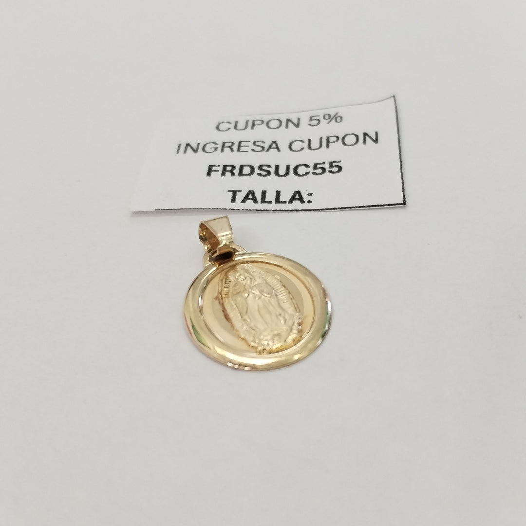 MEDALLA RELIGIOSA ORO 14 K 1,10 GRMS (SEMINUEVO)