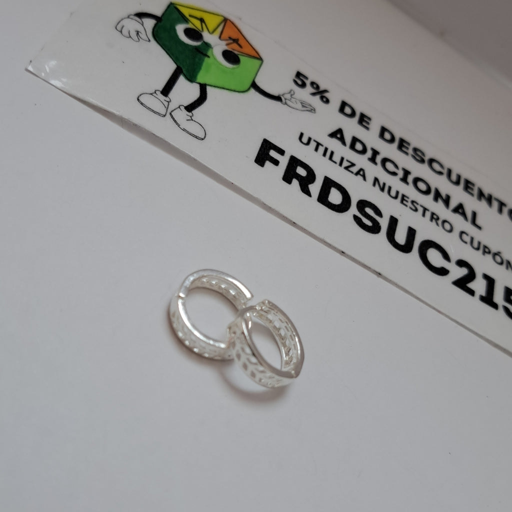 ARRACADAS PLATA .925 2.5 GR (NUEVO)