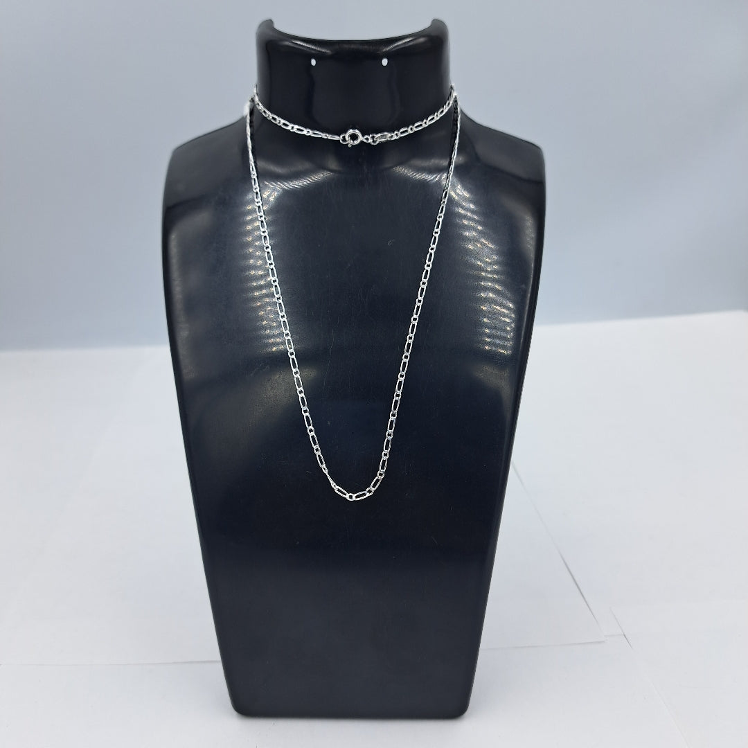 CADENA TEJIDO 1X1 PLATA .925 55 CM 3 GR (NUEVO)