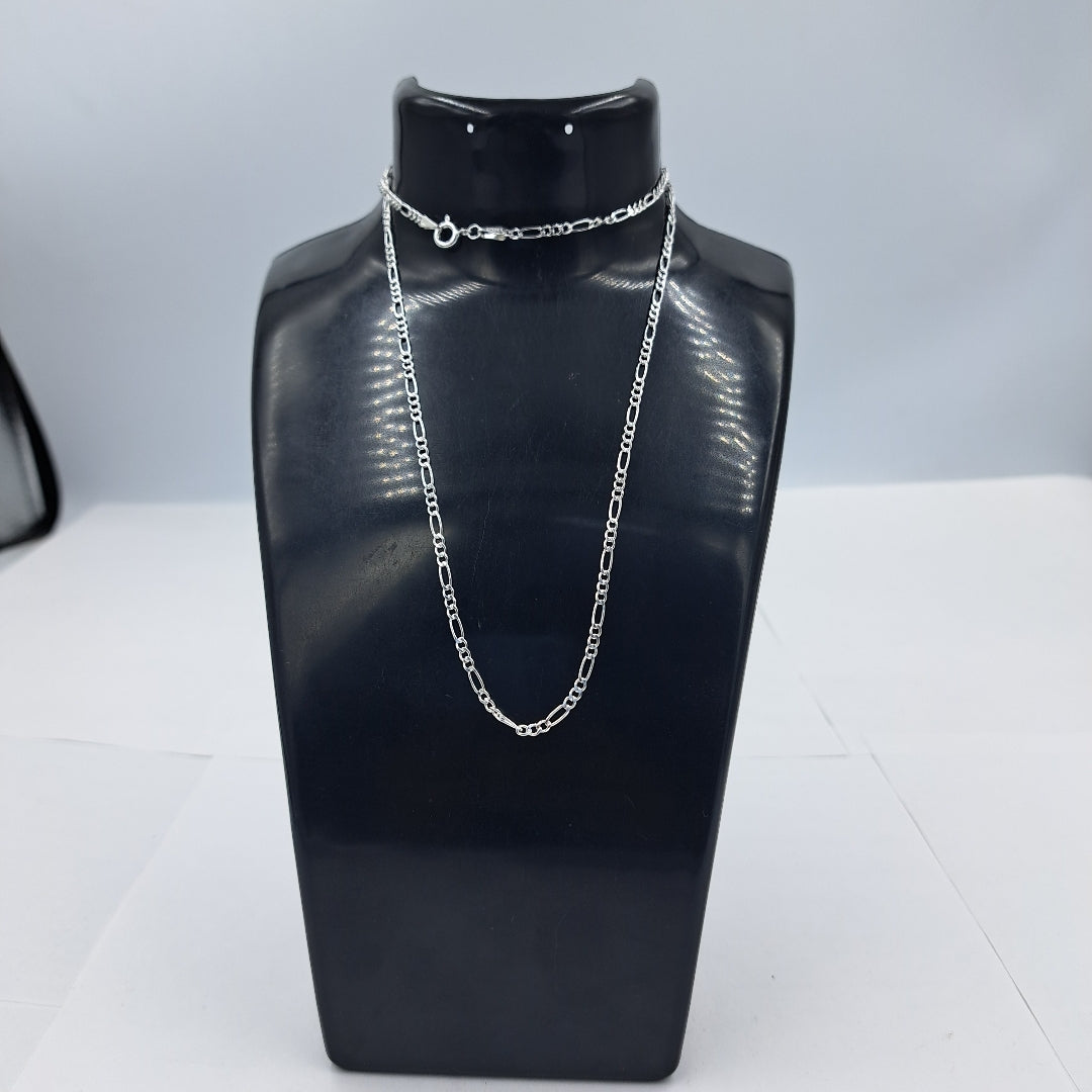 CADENA TEJIDO 3X1 PLATA .925 55 CM 4.6 GR (NUEVO)