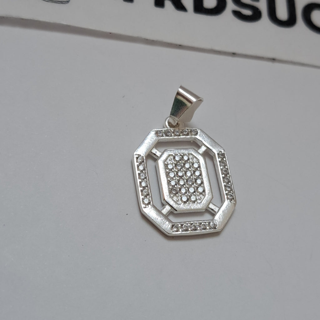 DIJE C/CIRCONIAS PLATA .925 3.5 GR (NUEVO)