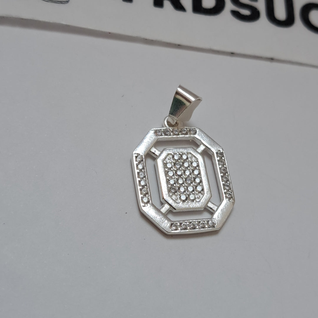 DIJE C/CIRCONIAS PLATA .925 3.5 GR (NUEVO)
