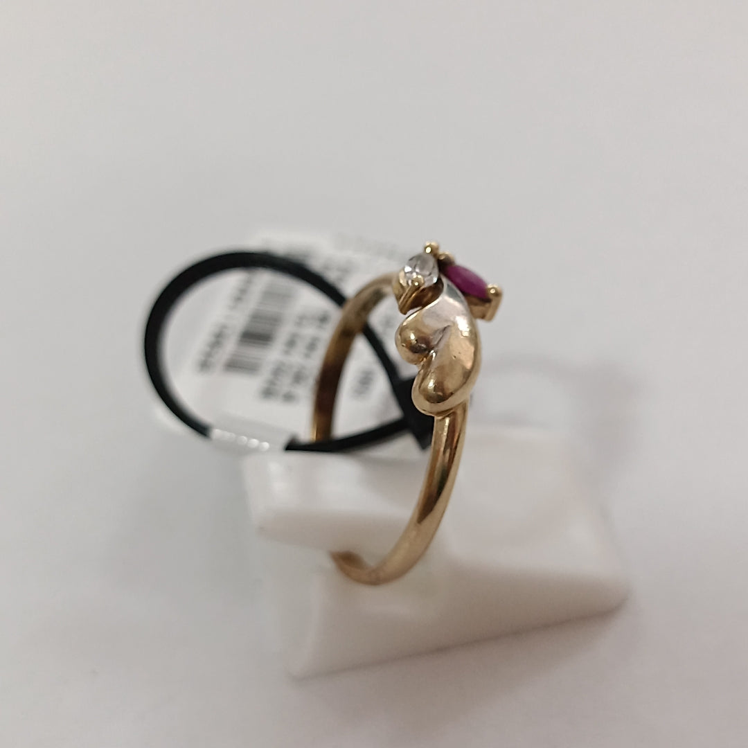 ANILLO ORO 14 K 2 GRMS (SEMINUEVO)