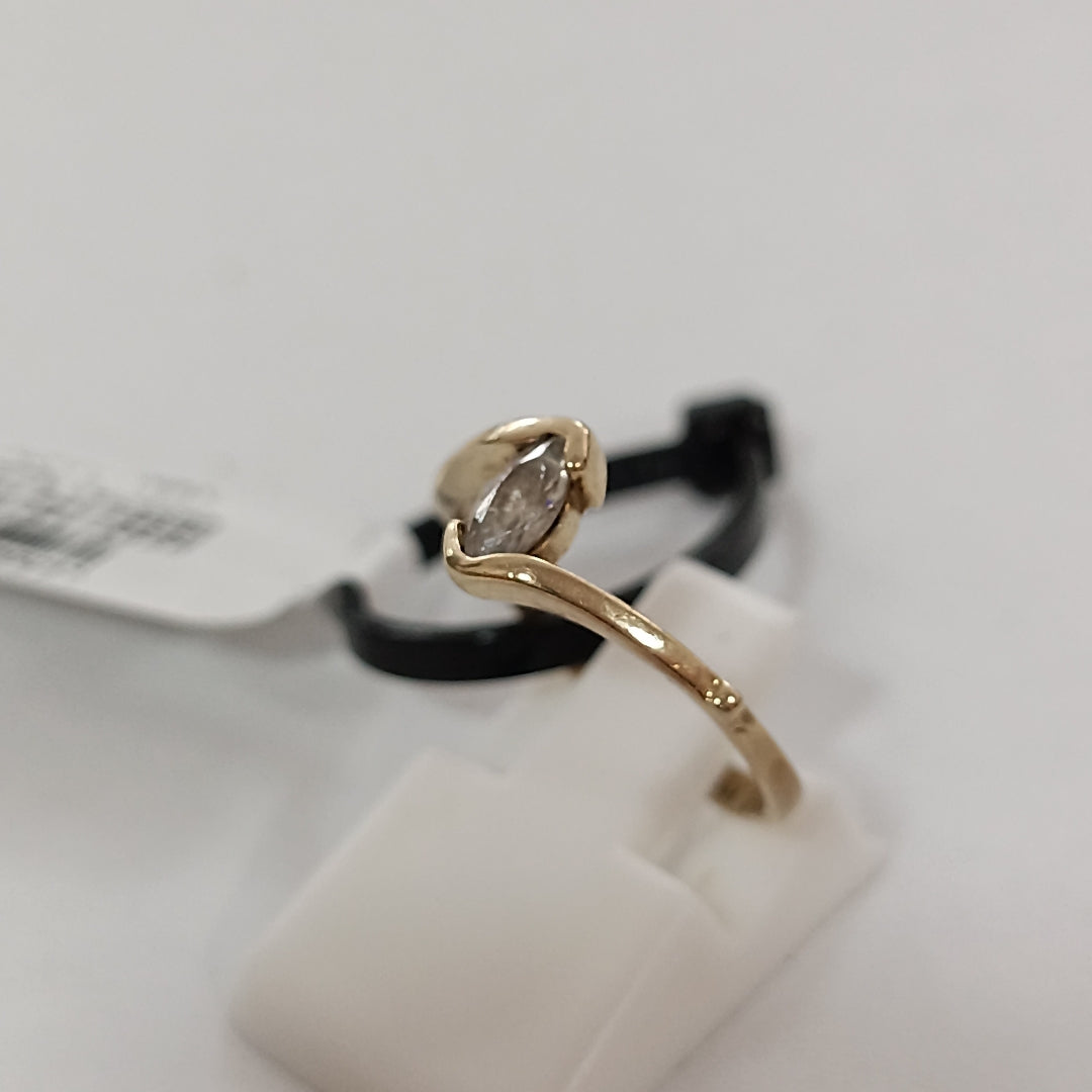ANILLO ORO 14 K 1.3 GRMS (SEMINUEVO)