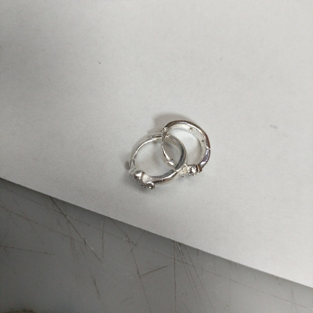 ARRACADAS C/CIRCONIAS PLATA .925 1.9 GR (NUEVO)