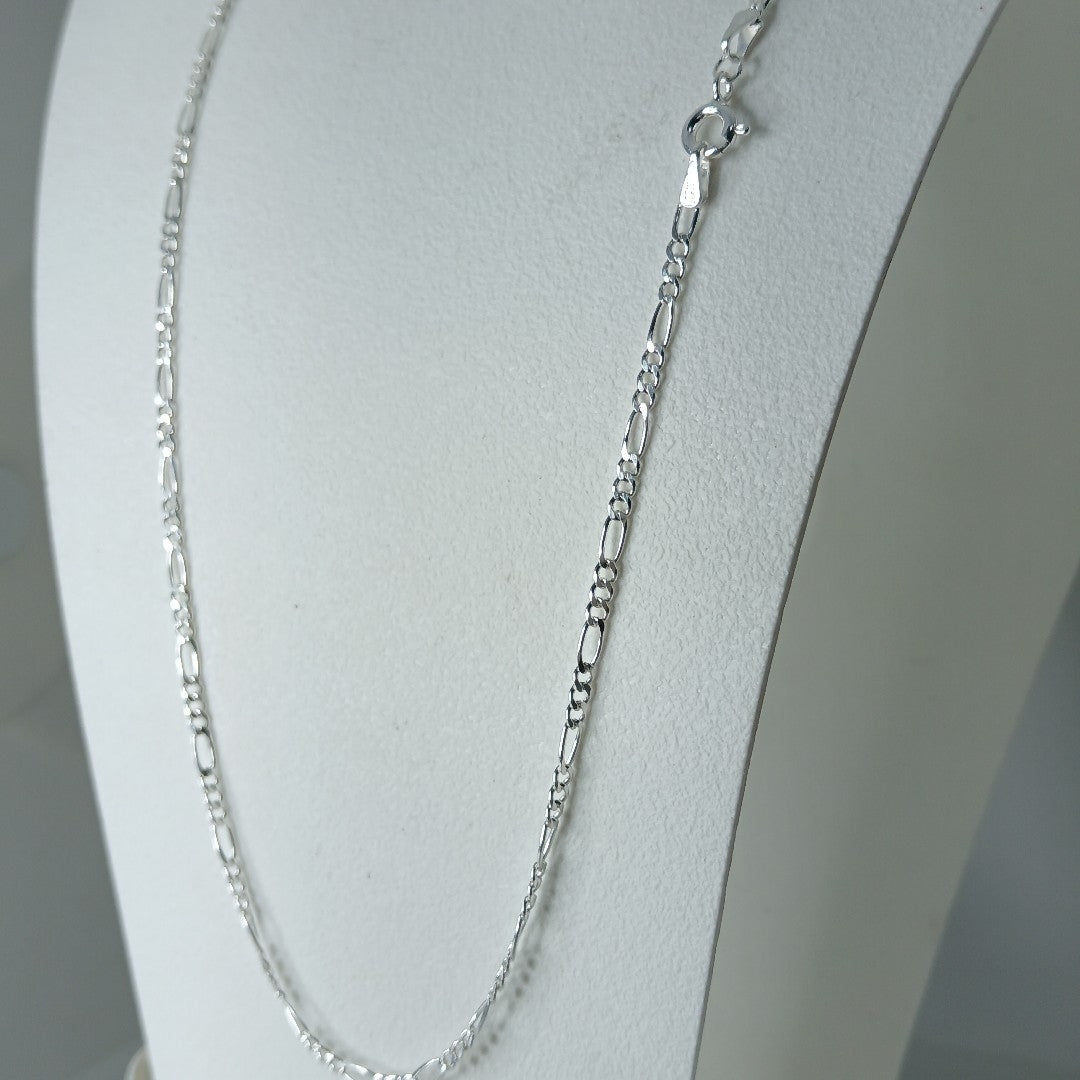 CADENA TEJIDO 3X1 PLATA .925 50 CM 4.2 GR (NUEVO)