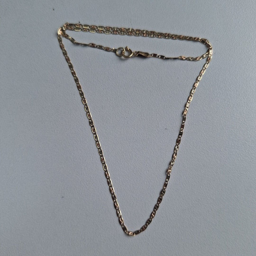 CADENA ORO 10 K 0,90 GRMS (SEMINUEVO)