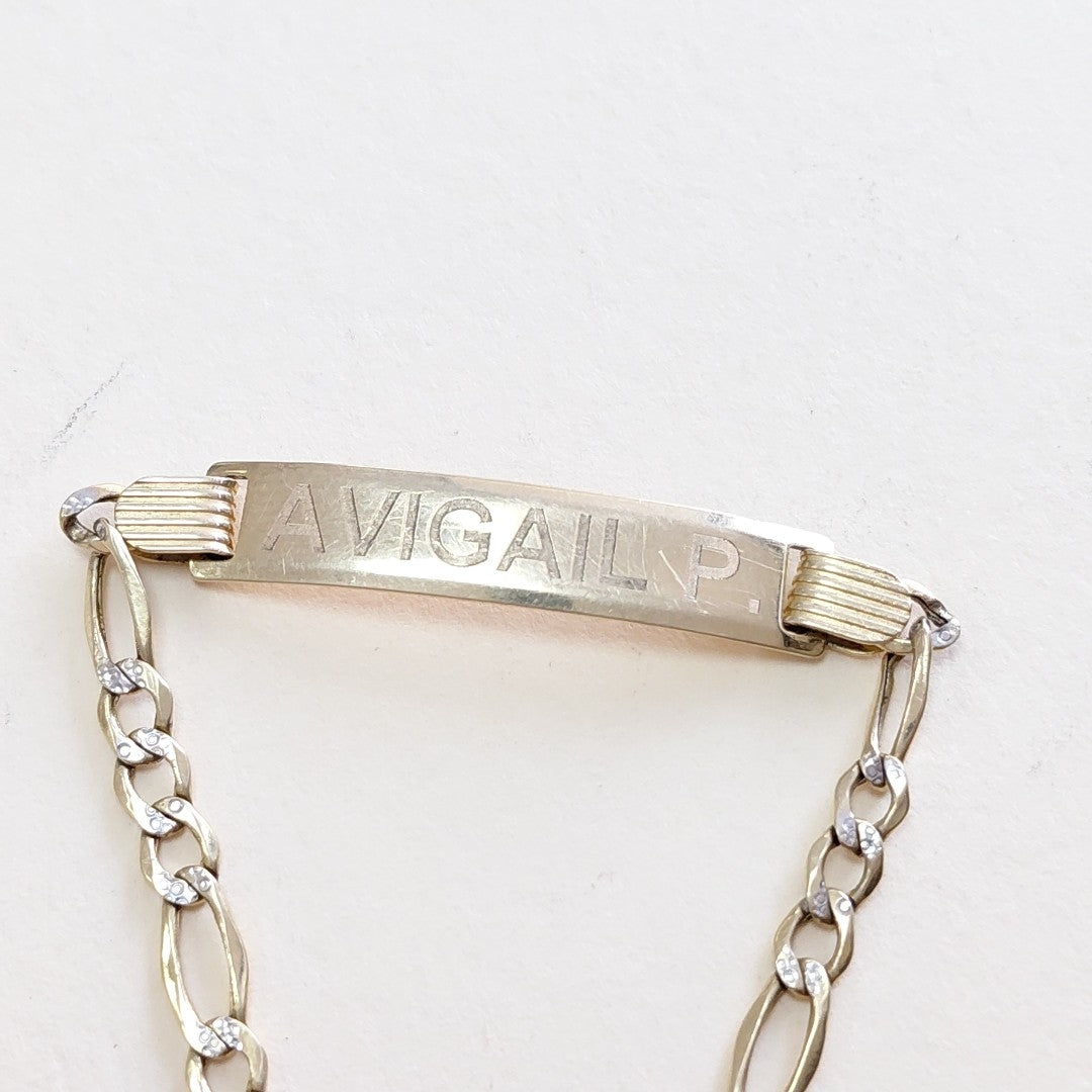 ESCLAVA ORO 14 K 3.1 GRMS (SEMINUEVO)