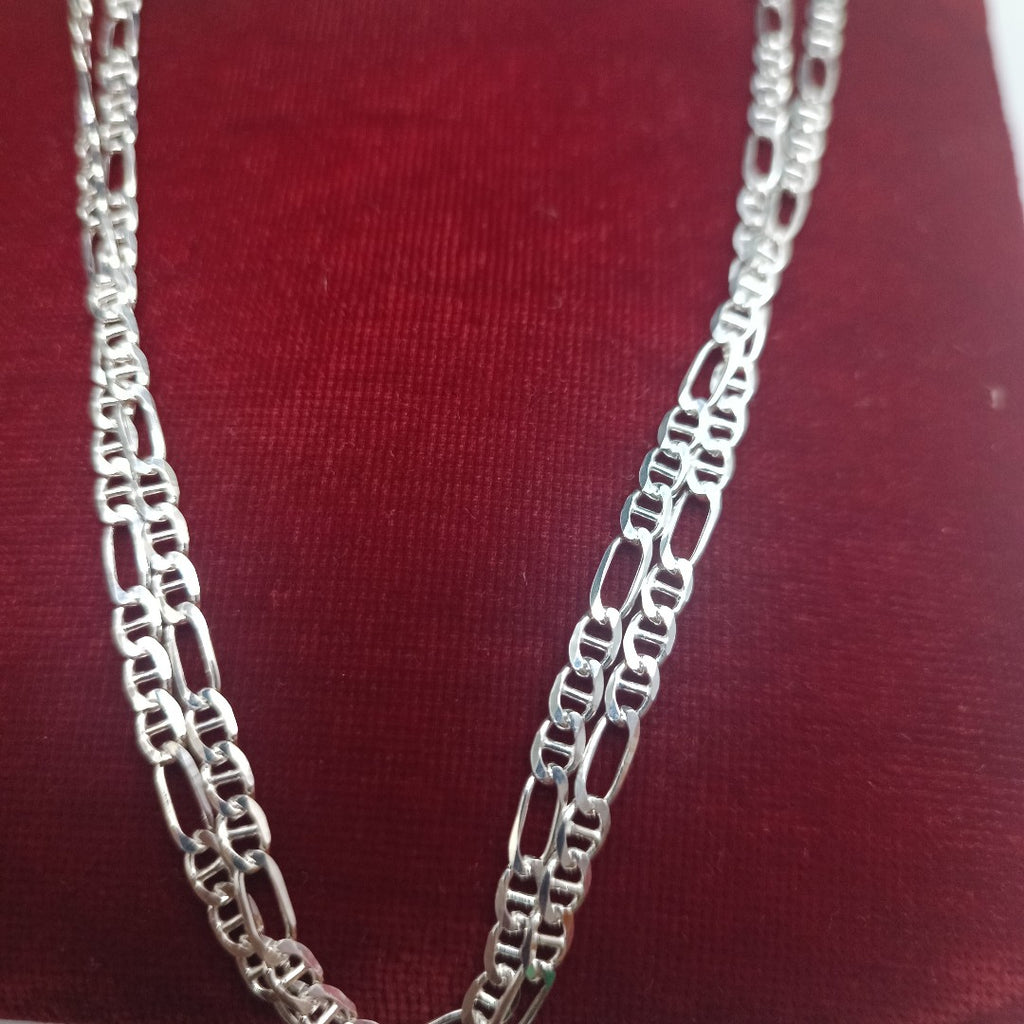 CADENA TEJIDO 3X1 PLATA .925 60 CM 8.4 GR (NUEVO)