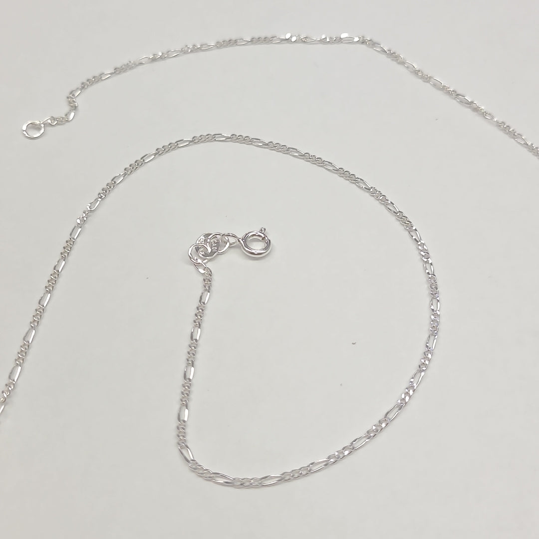 CADENA TEJIDO 3X1 PLATA .925 55 CM 2.2 GR (NUEVO)