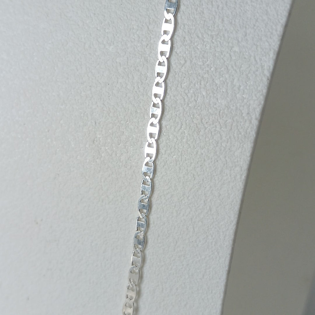 CADENA TEJIDO ESPEJO PLATA .925 60 CM 4.3 GR (NUEVO)