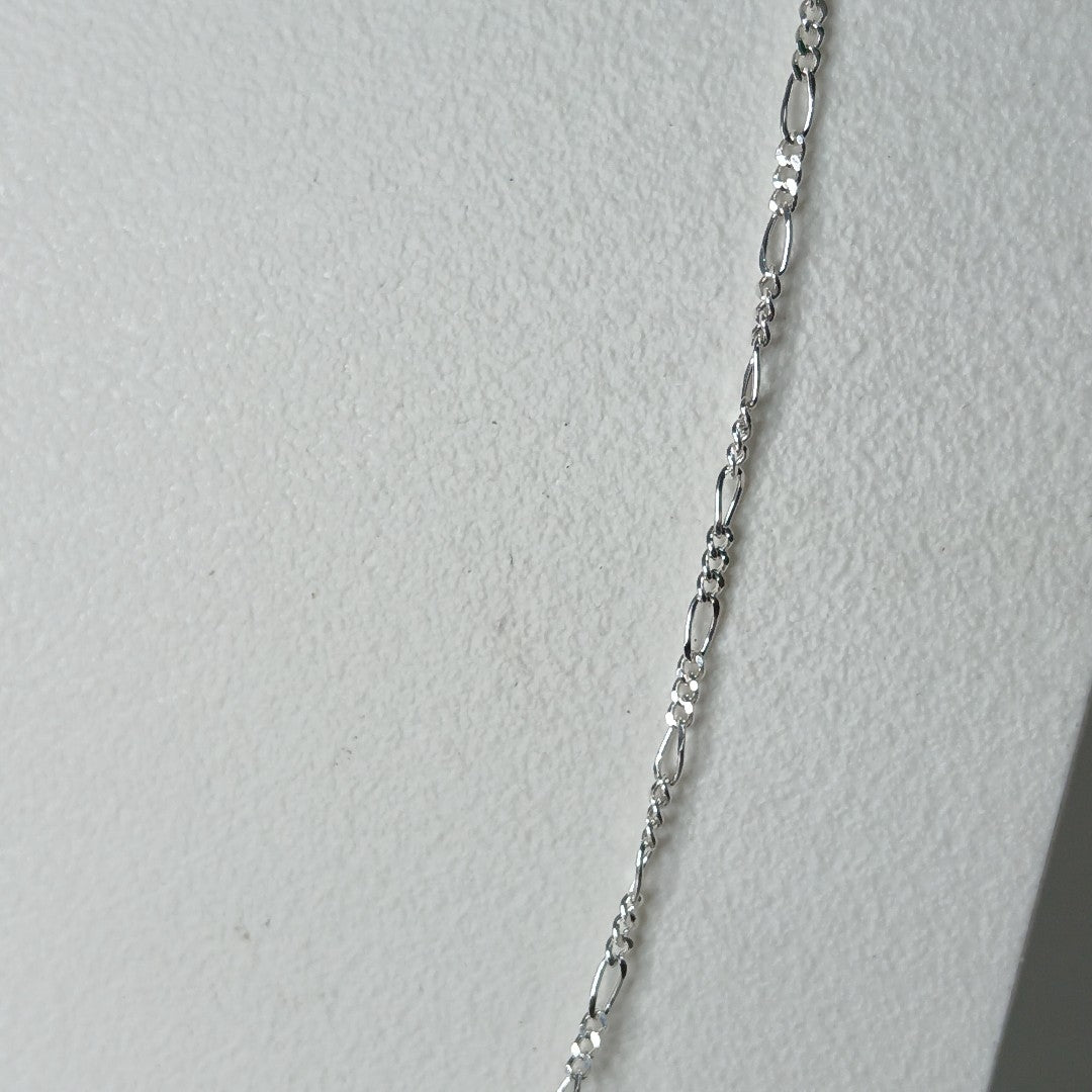 CADENA TEJIDO 3X1 PLATA .925 55 CM 2.3 GR (NUEVO)