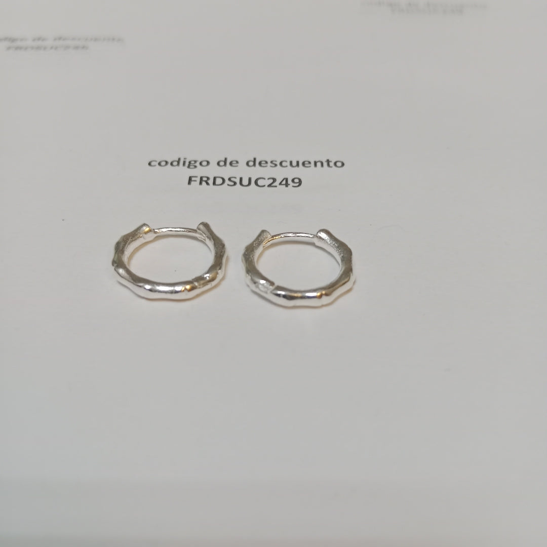 ARRACADAS ESPECIAL PLATA .925 2.9 GR (NUEVO)