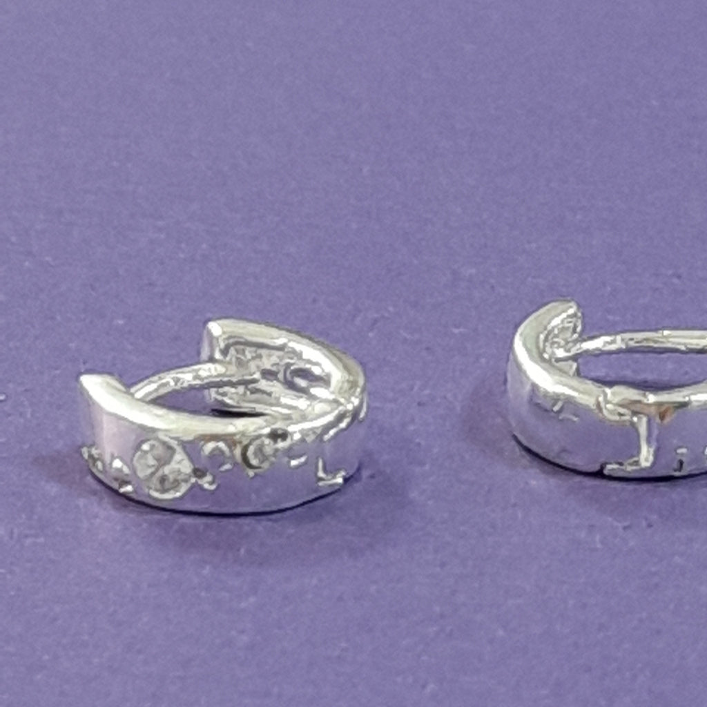ARRACADAS C/CIRCONIAS PLATA .925 2.5 GR (NUEVO)