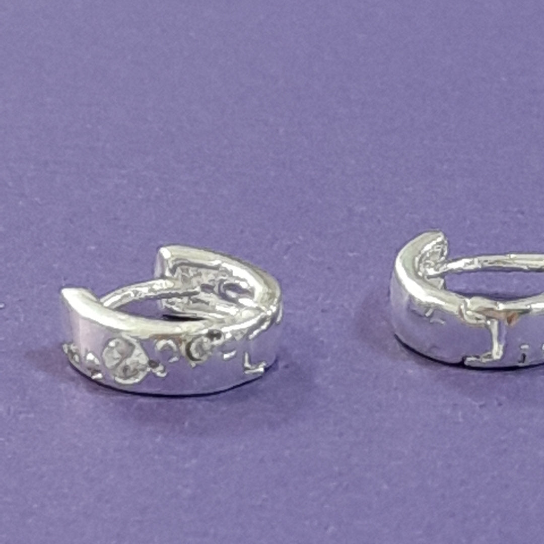 ARRACADAS C/CIRCONIAS PLATA .925 2.5 GR (NUEVO)