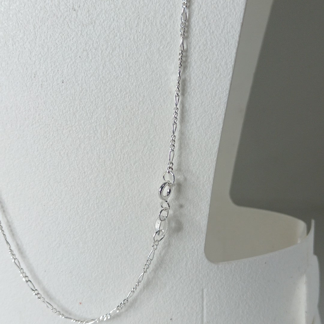 CADENA TEJIDO 3X1 PLATA .925 55 CM 2.3 GR (NUEVO)