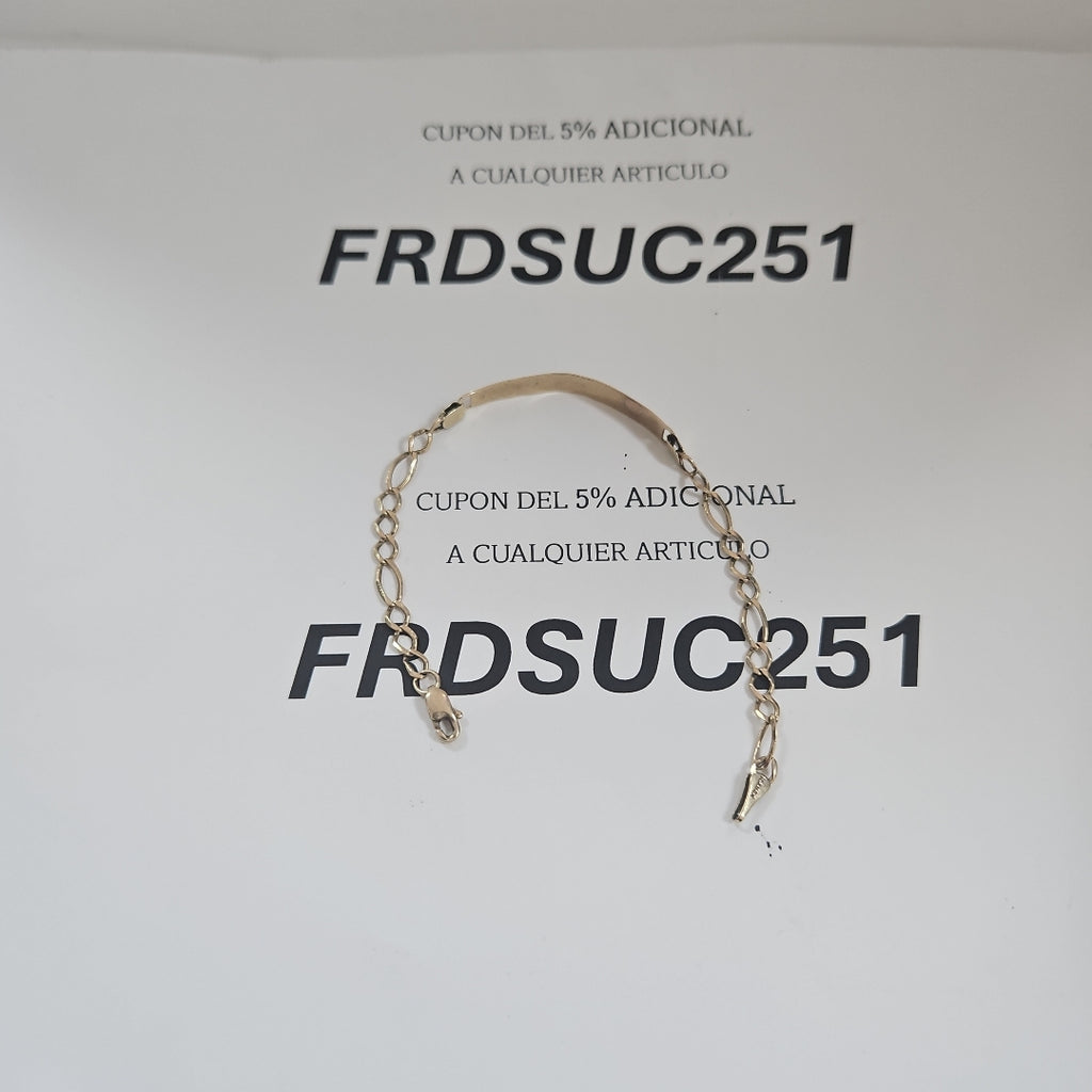 ESCLAVA ORO 10 K 2,70 GRMS (SEMINUEVO)