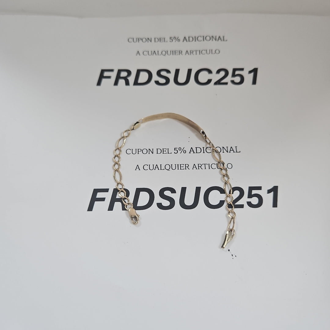 ESCLAVA ORO 10 K 2,70 GRMS (SEMINUEVO)