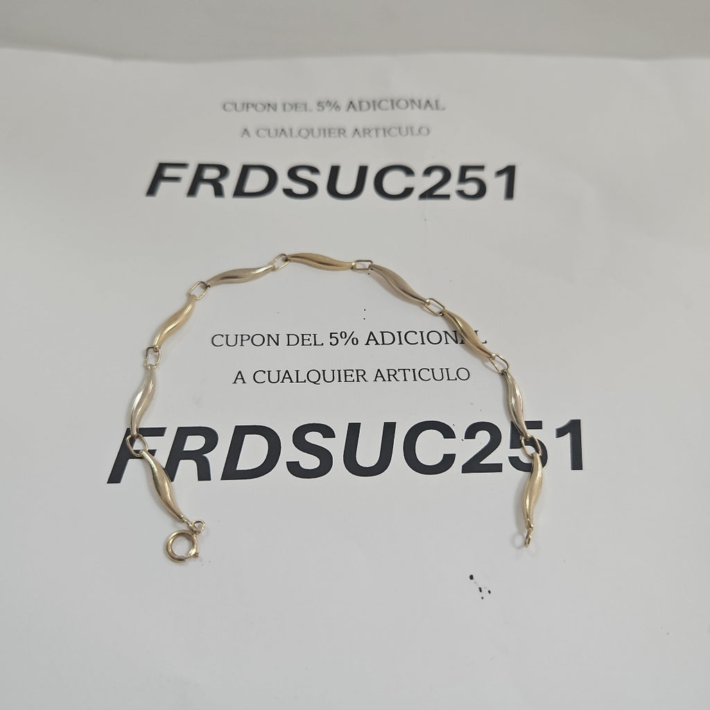 PULSERA ORO 14 K 2,40 GRMS (SEMINUEVO)