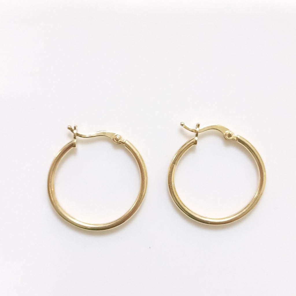 ARRACADAS PAR ORO 14 K 1.6 GRMS (SEMINUEVO)