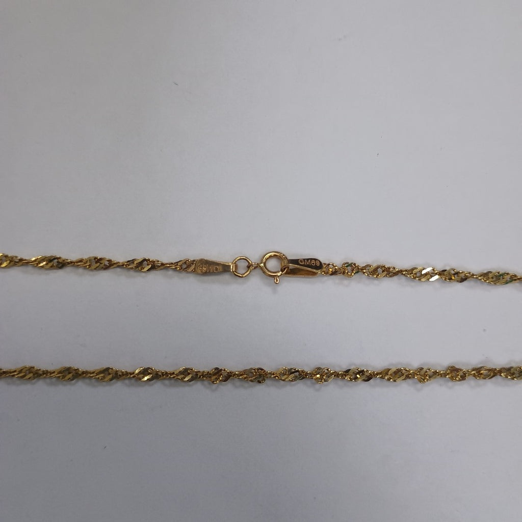 CADENA ORO 14 K 3 GRMS (SEMINUEVO)