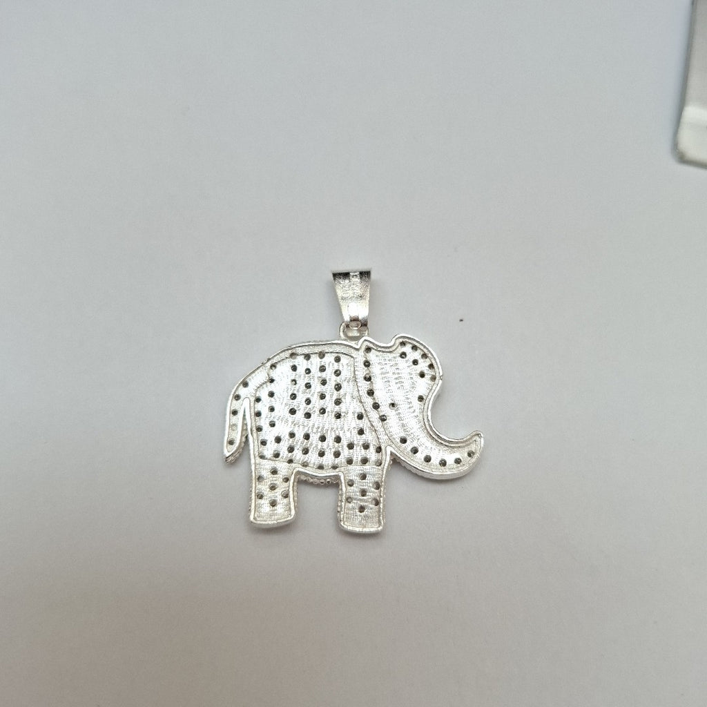 DIJE ELEFANTE C/CIRCONIAS PLATA .925 5.4 GR (NUEVO)