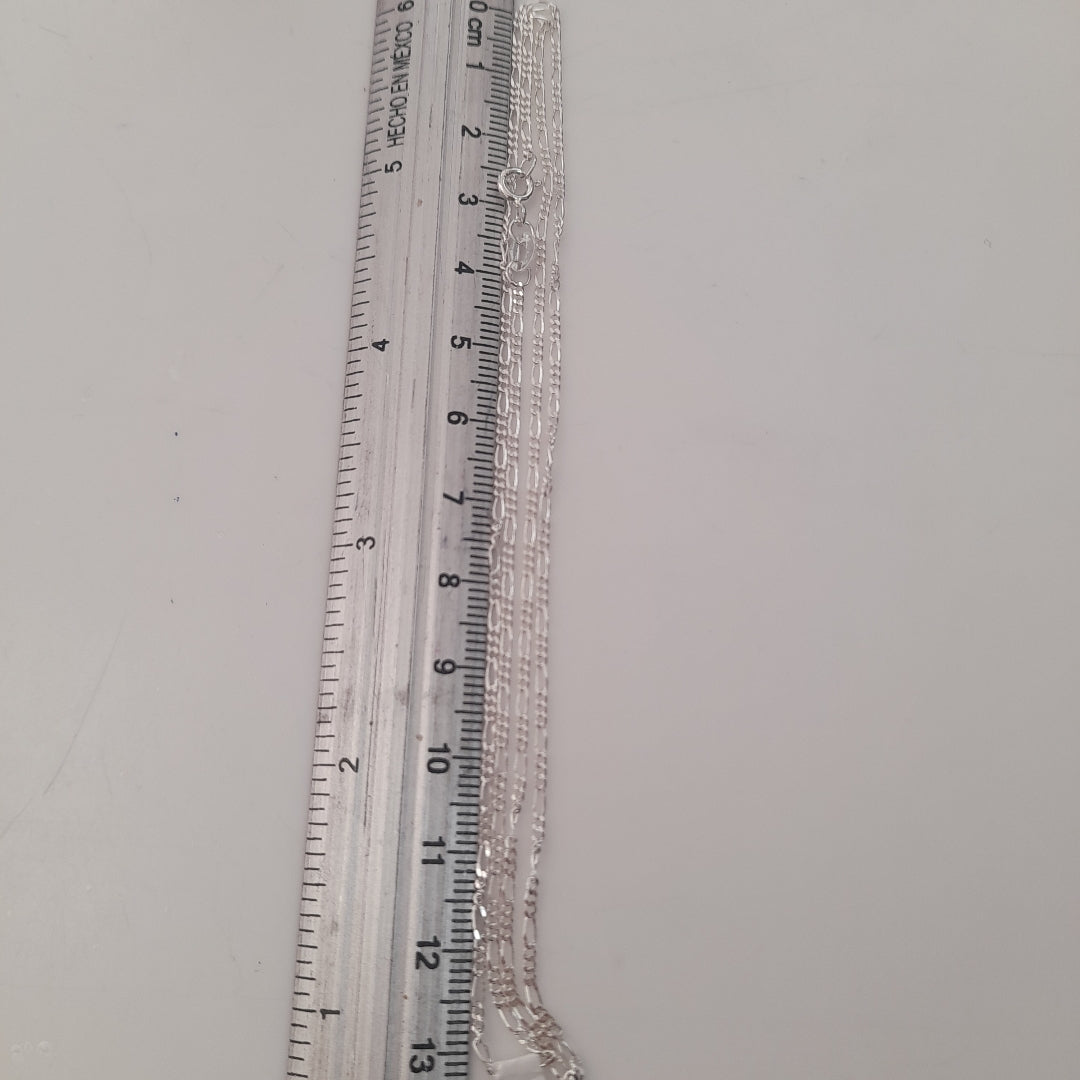 CADENA TEJIDO 3X1 PLATA .925 55 CM 2.3 GR (NUEVO)