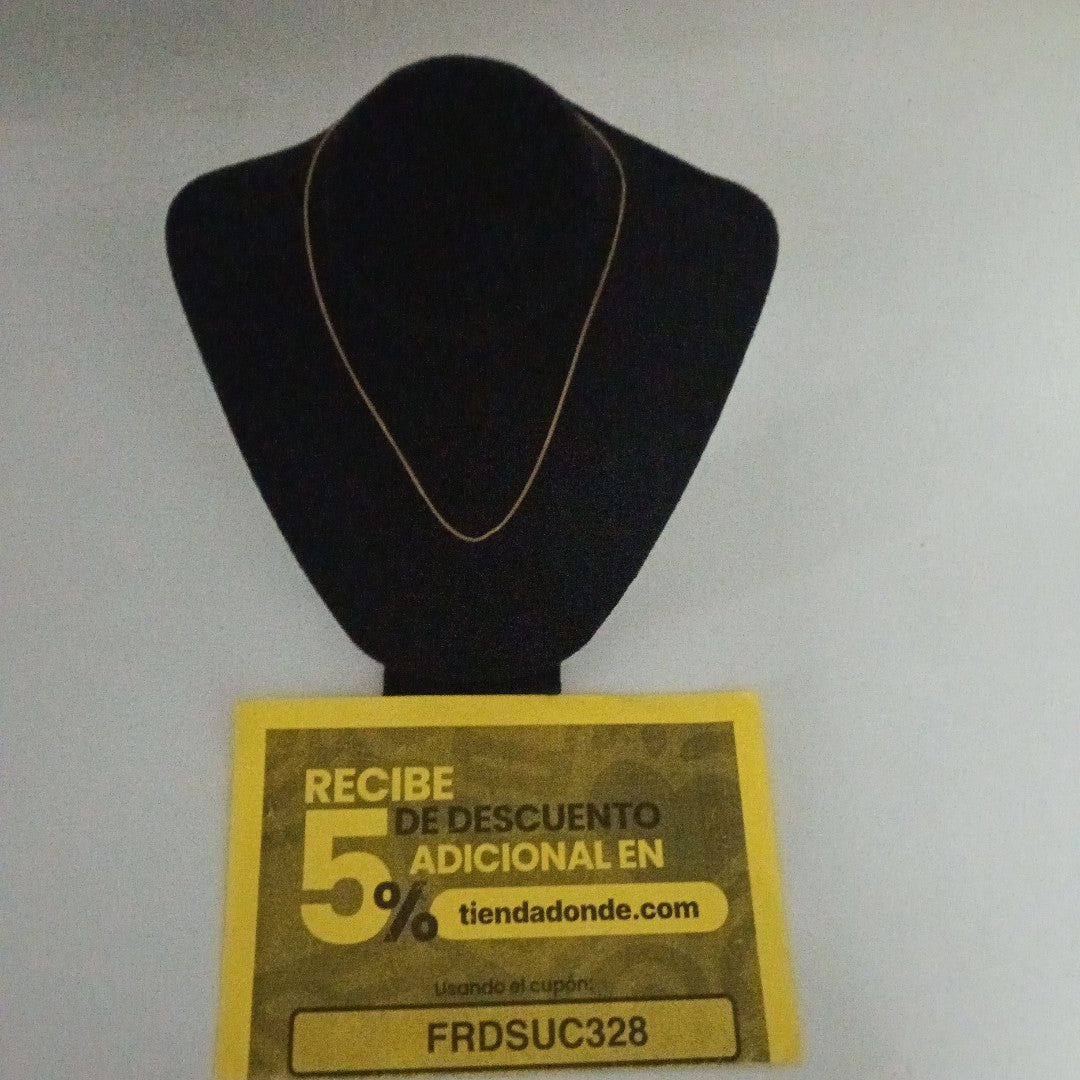 CADENA ORO 10 K 1,30 GRMS (SEMINUEVO)
