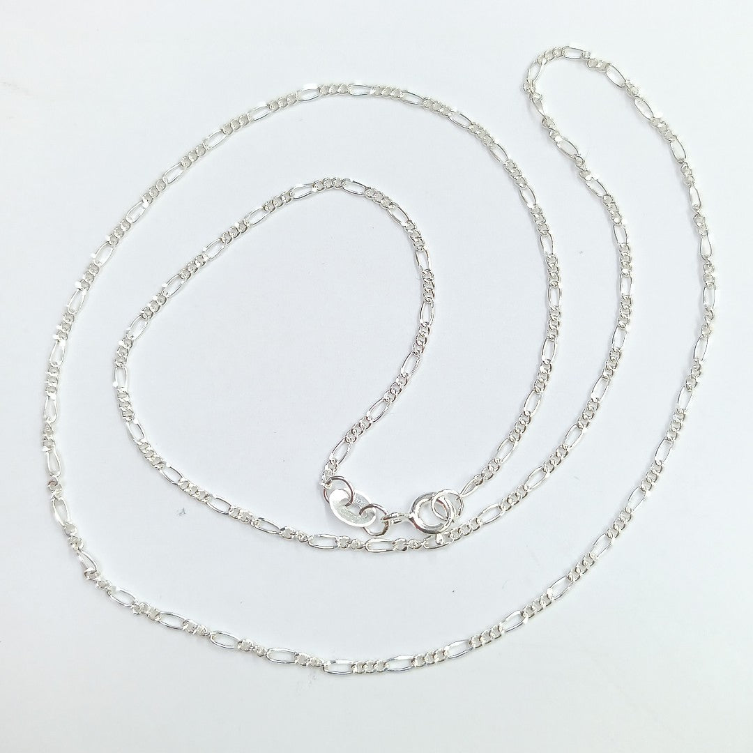 CADENA TEJIDO 3X1 PLATA .925 50 CM 2.3 GR (NUEVO)