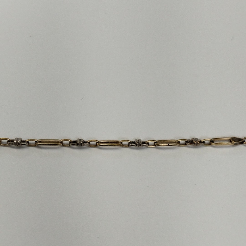 PULSERA ORO COMBINADO 14 K 6.5 GRMS (SEMINUEVO)
