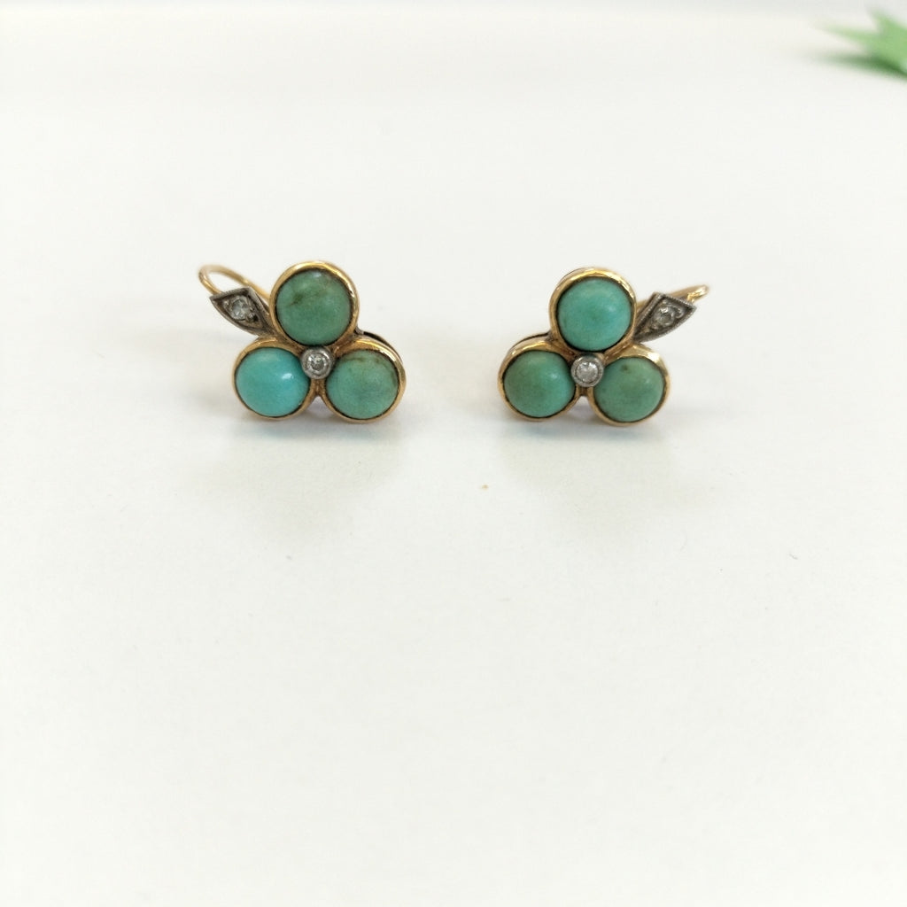 ARRACADAS PAR ORO 18 K 7.2 GRMS (SEMINUEVO)