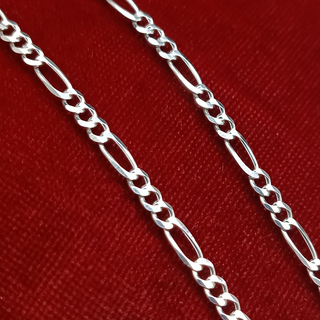 CADENA TEJIDO 3X1 PLATA .925 55 CM 7.7 GR (NUEVO)