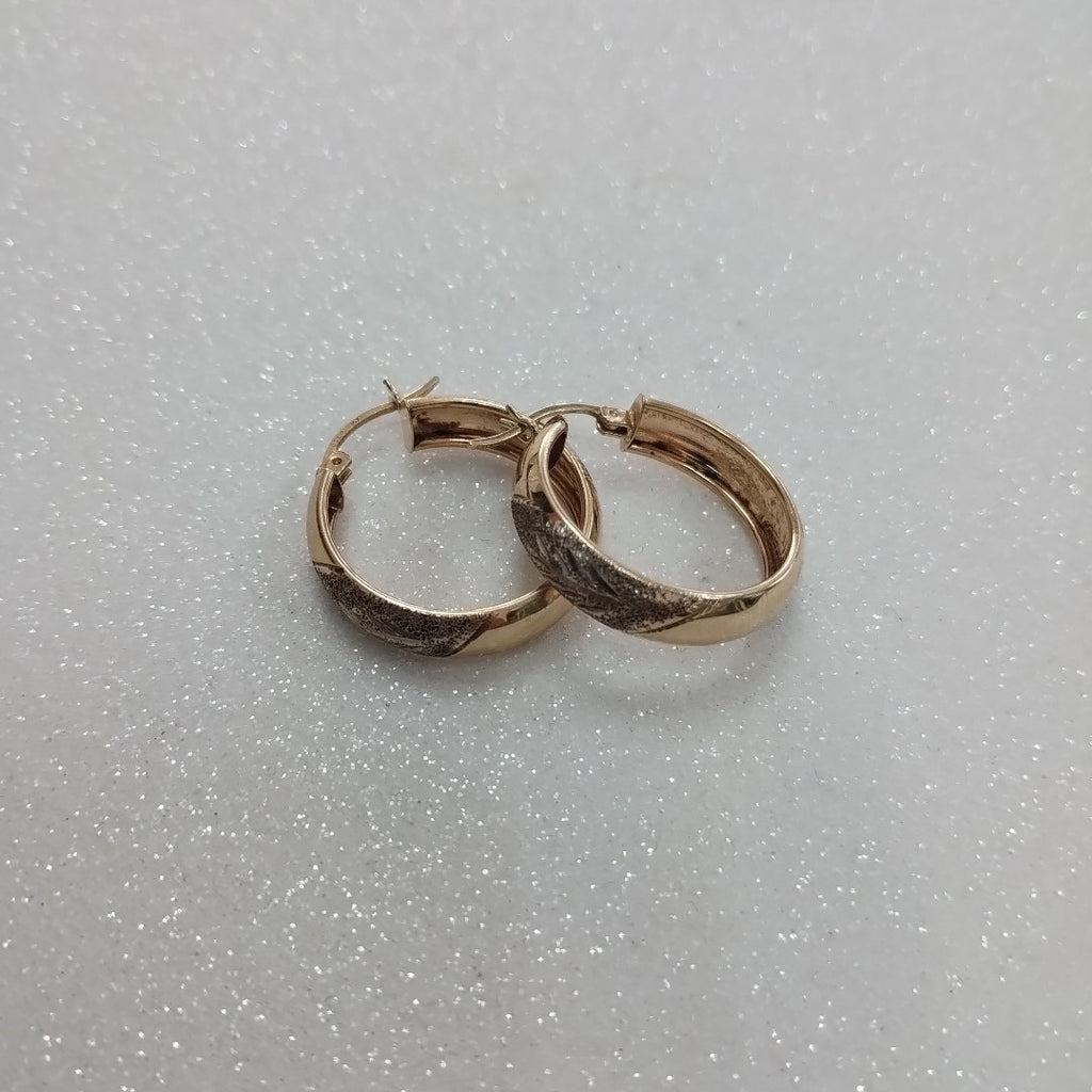 ARRACADAS PAR ORO 14 K 3.6 GRMS (SEMINUEVO)