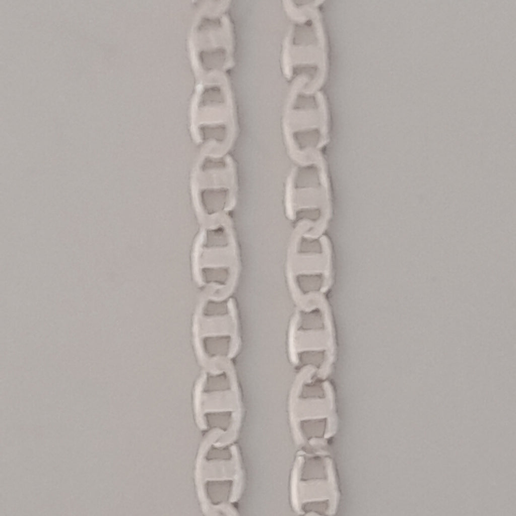 CADENA TEJIDO ESPEJO PLATA .925 55 CM 4 GR (NUEVO)