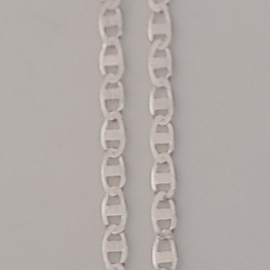 CADENA TEJIDO ESPEJO PLATA .925 55 CM 4 GR (NUEVO)