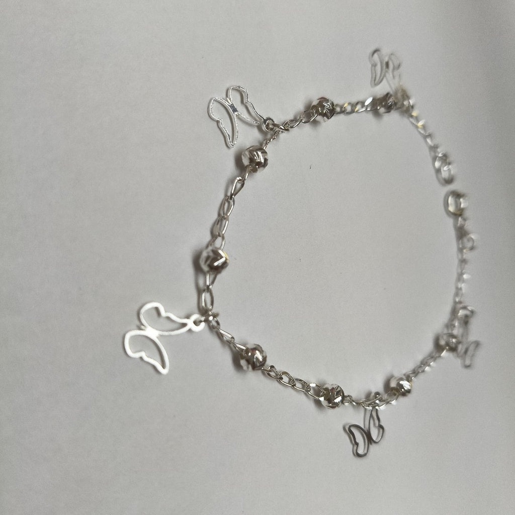PULSERA TEJIDO ESPECIAL PLATA .925 18 CM 2.8 GR (NUEVO)