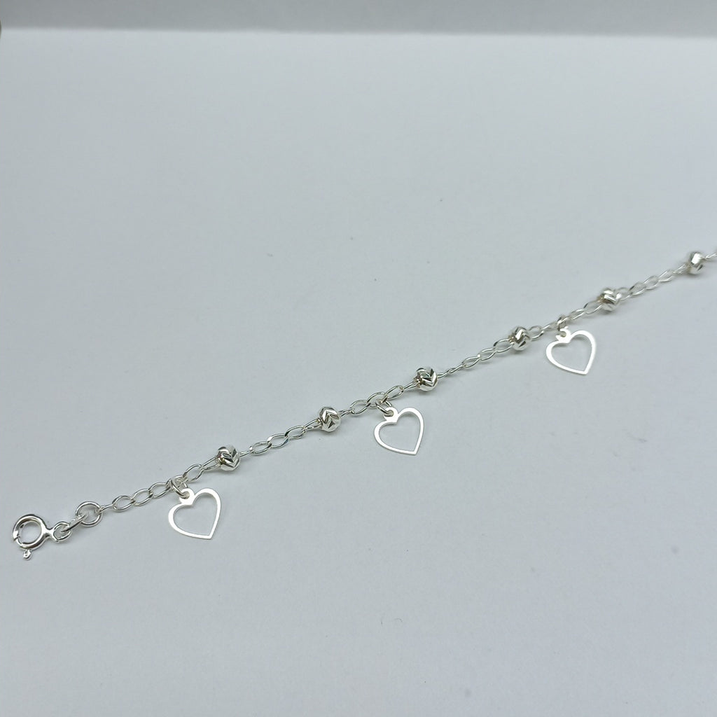 PULSERA TEJIDO ESPECIAL PLATA .925 18 CM 2.7 GR (NUEVO)