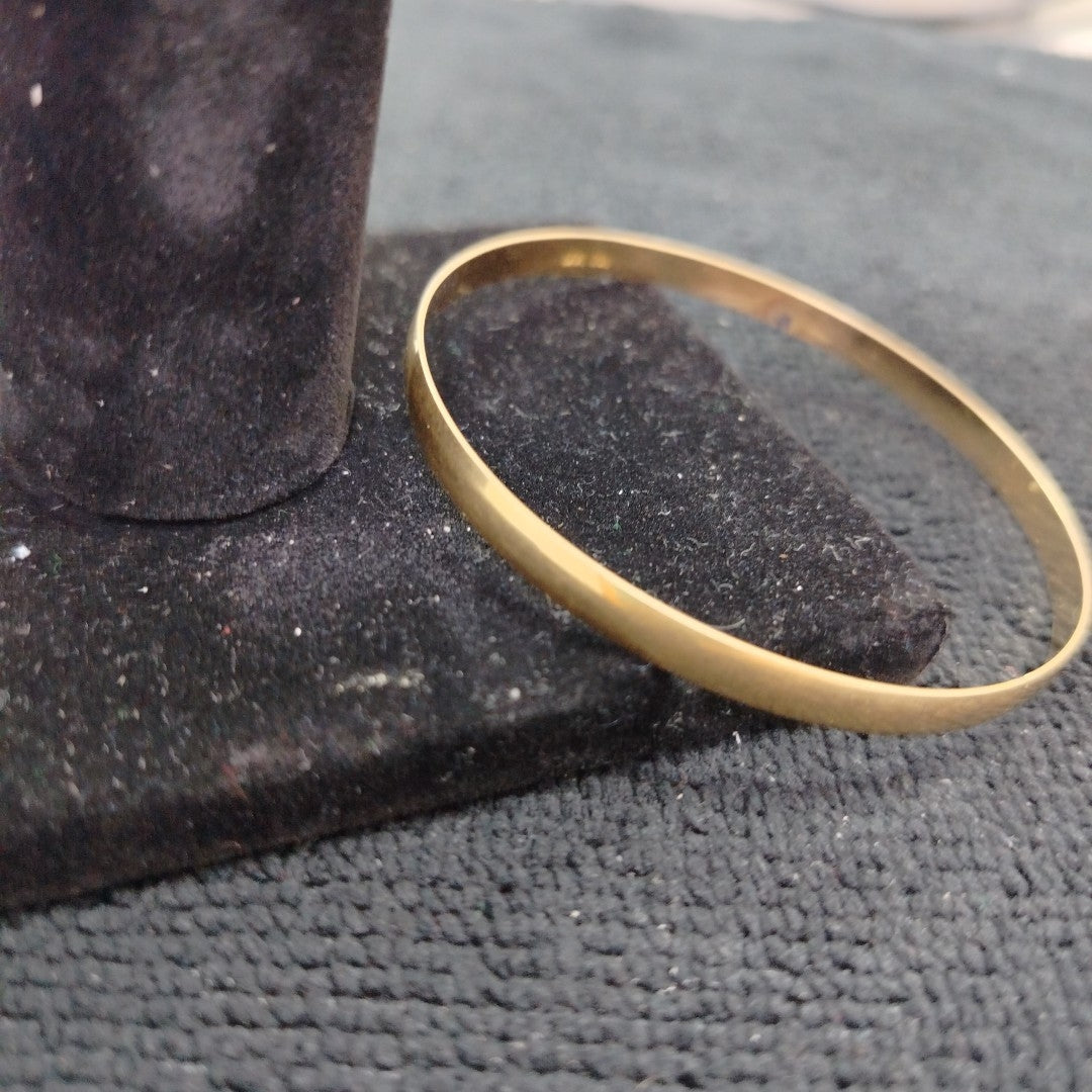 PULSERA RIGIDA ORO 10 K 8,50 GRMS (SEMINUEVO)