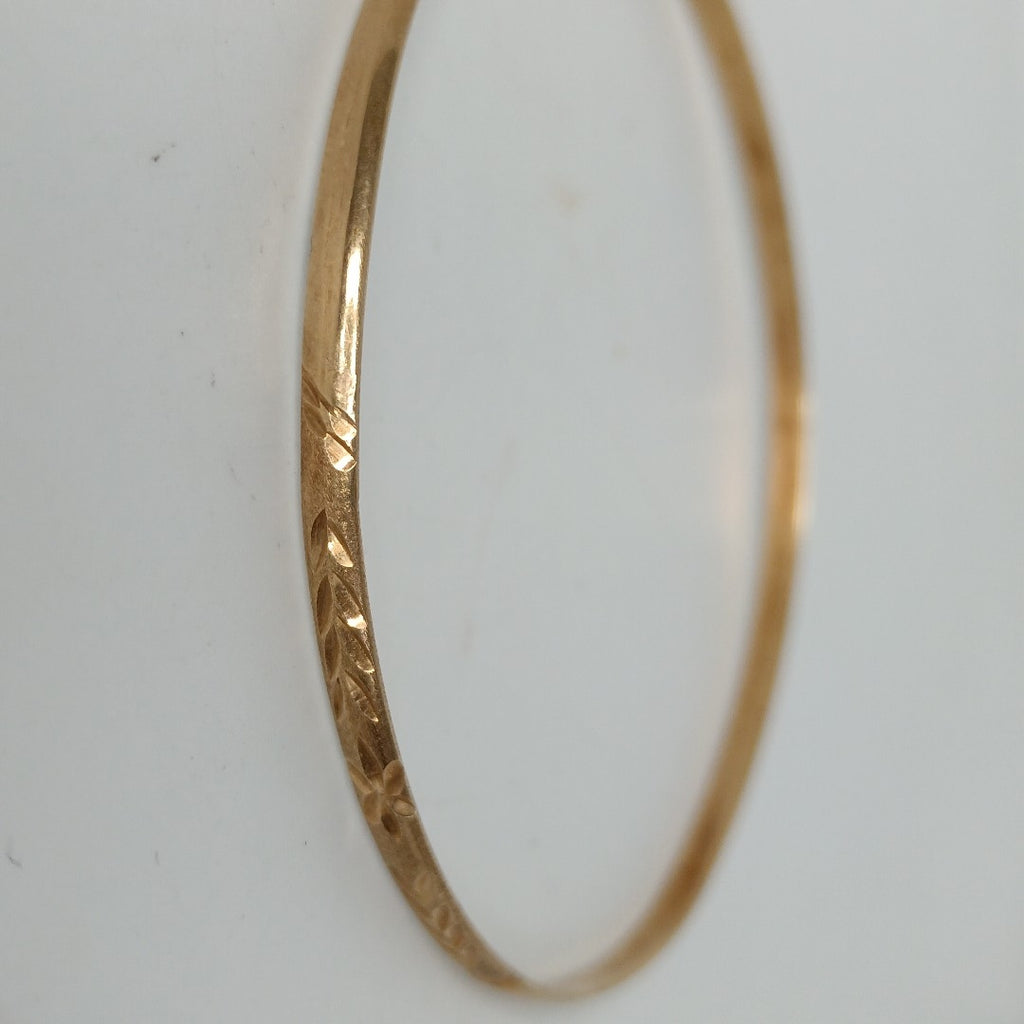 PULSERA RIGIDA ORO 10 K 6.4 GRMS (SEMINUEVO)